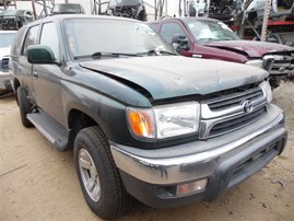 2002 Toyota 4Runner SR5 Green SR5 3.4L AT 2WD #Z22887